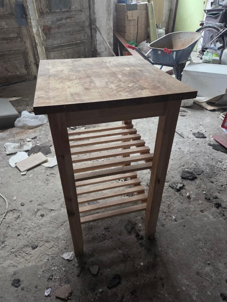 Roltafel, Ophalen