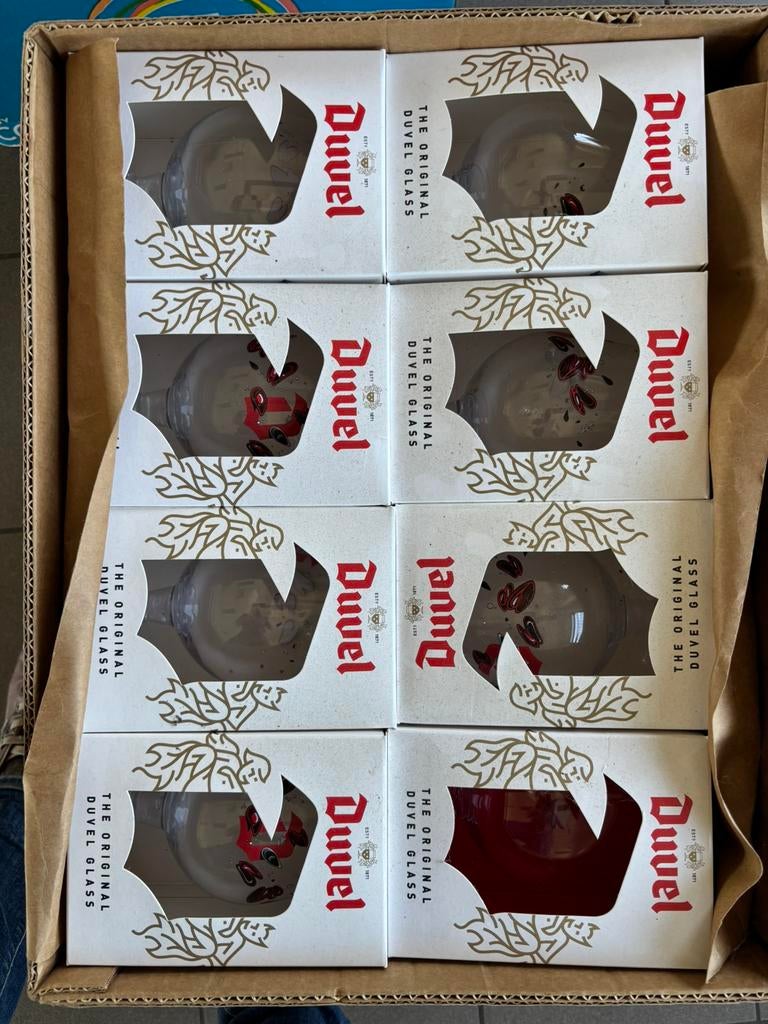 16 Duvelglazen onbreekbaar, Enlèvement, Neuf, Verre à bière