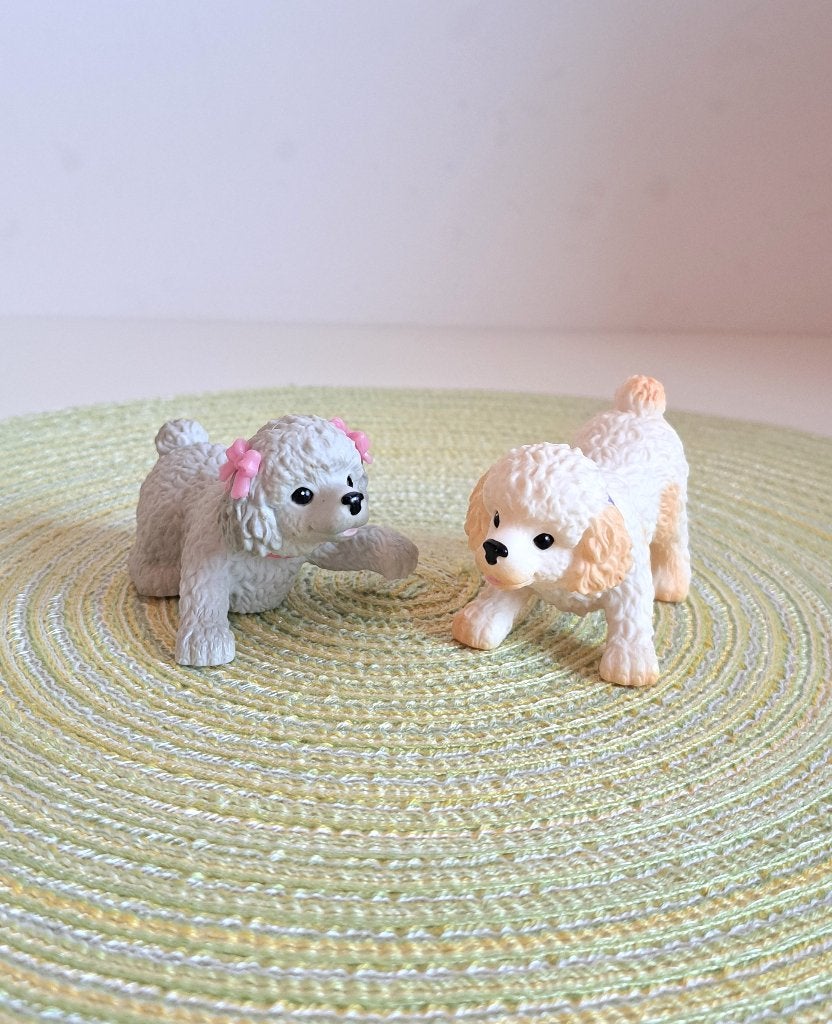Barbie - Bobbin' Bow-Wows Poodle Puppies - Mattel 2002, Kinderen en Baby's, Ophalen of Verzenden, Gebruikt, Barbie