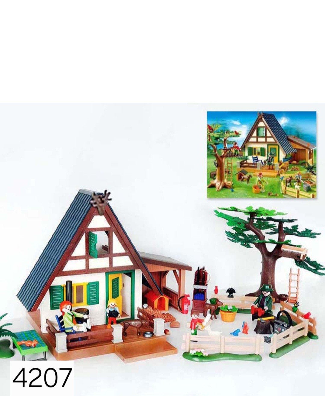 Playmobil Boswachtershuis 4207.., Kinderen en Baby's, Ophalen, Gebouw, Complete set, Family fun