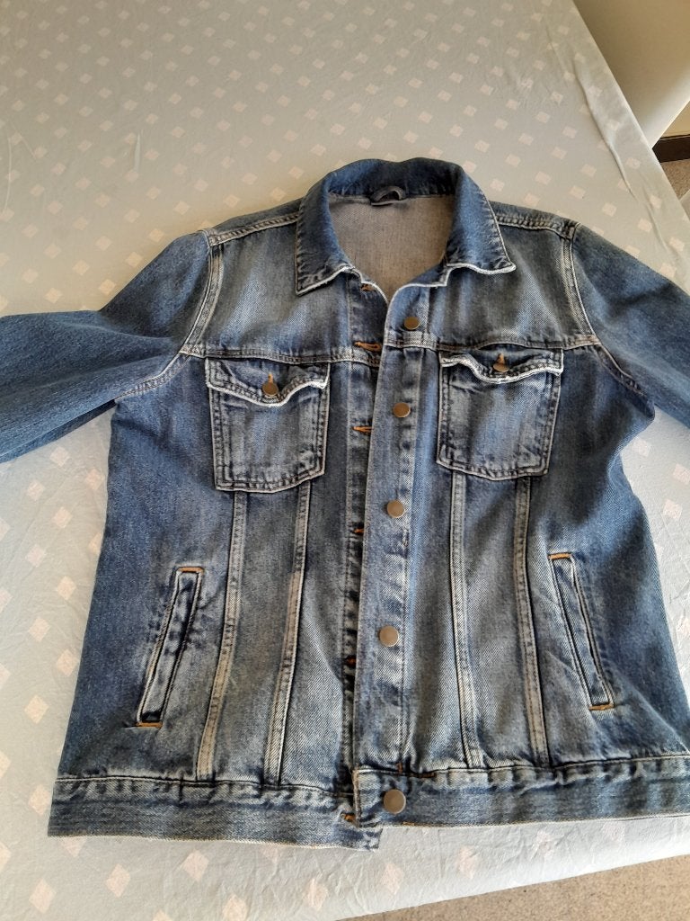 jeansvest, Ophalen, Maat 42/44 (L)