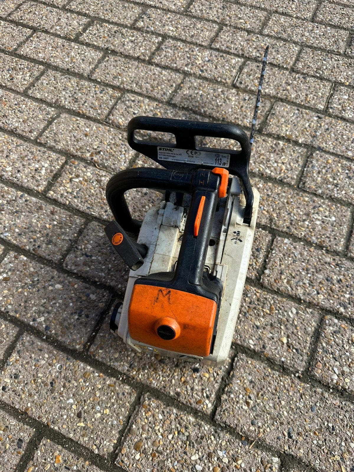 Kettingzagen, Tuin en Terras, Ophalen, Zo goed als nieuw
