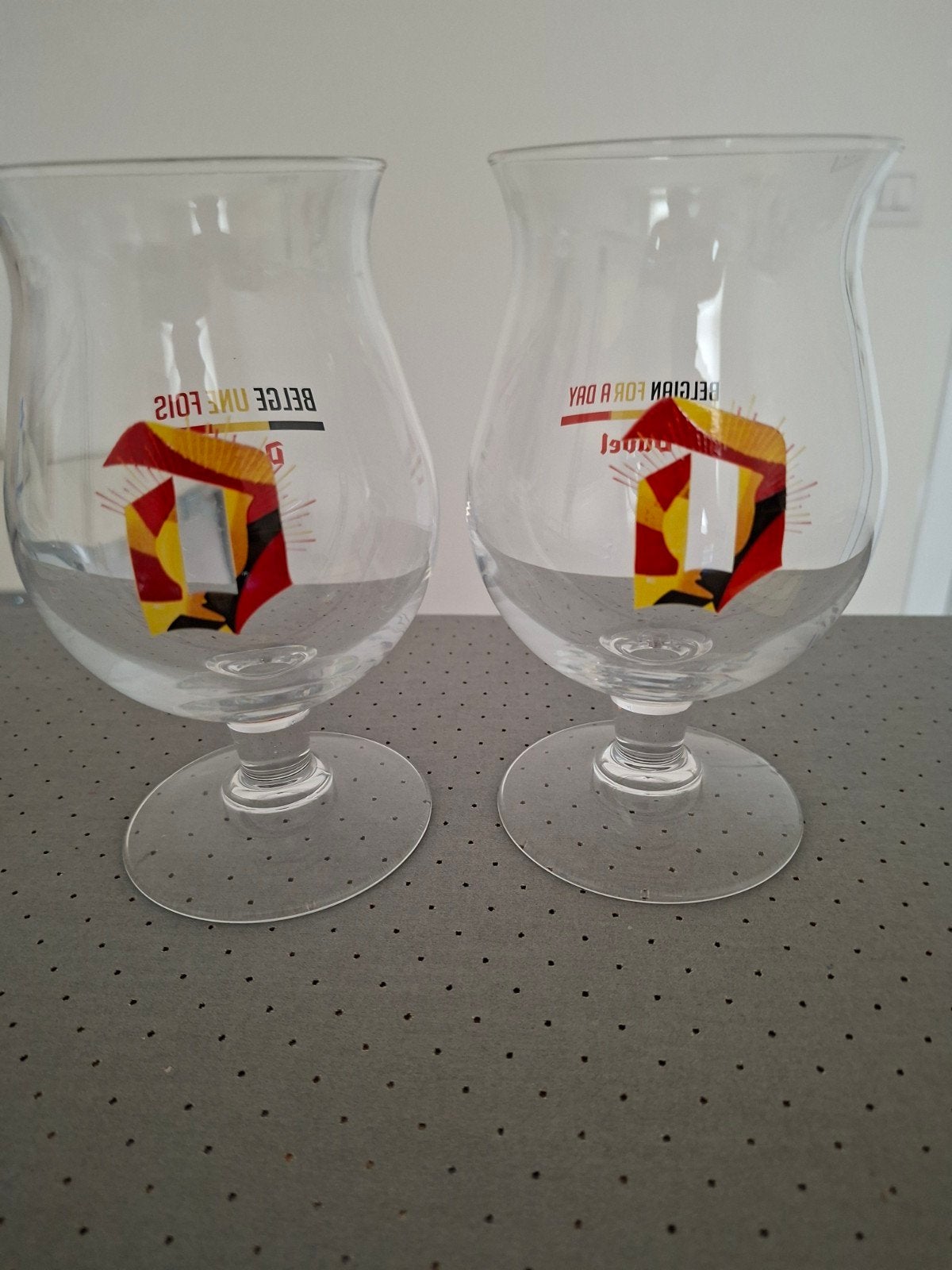 Duvel glazen (2), Collections, Marques de bière, Enlèvement ou Envoi, Duvel