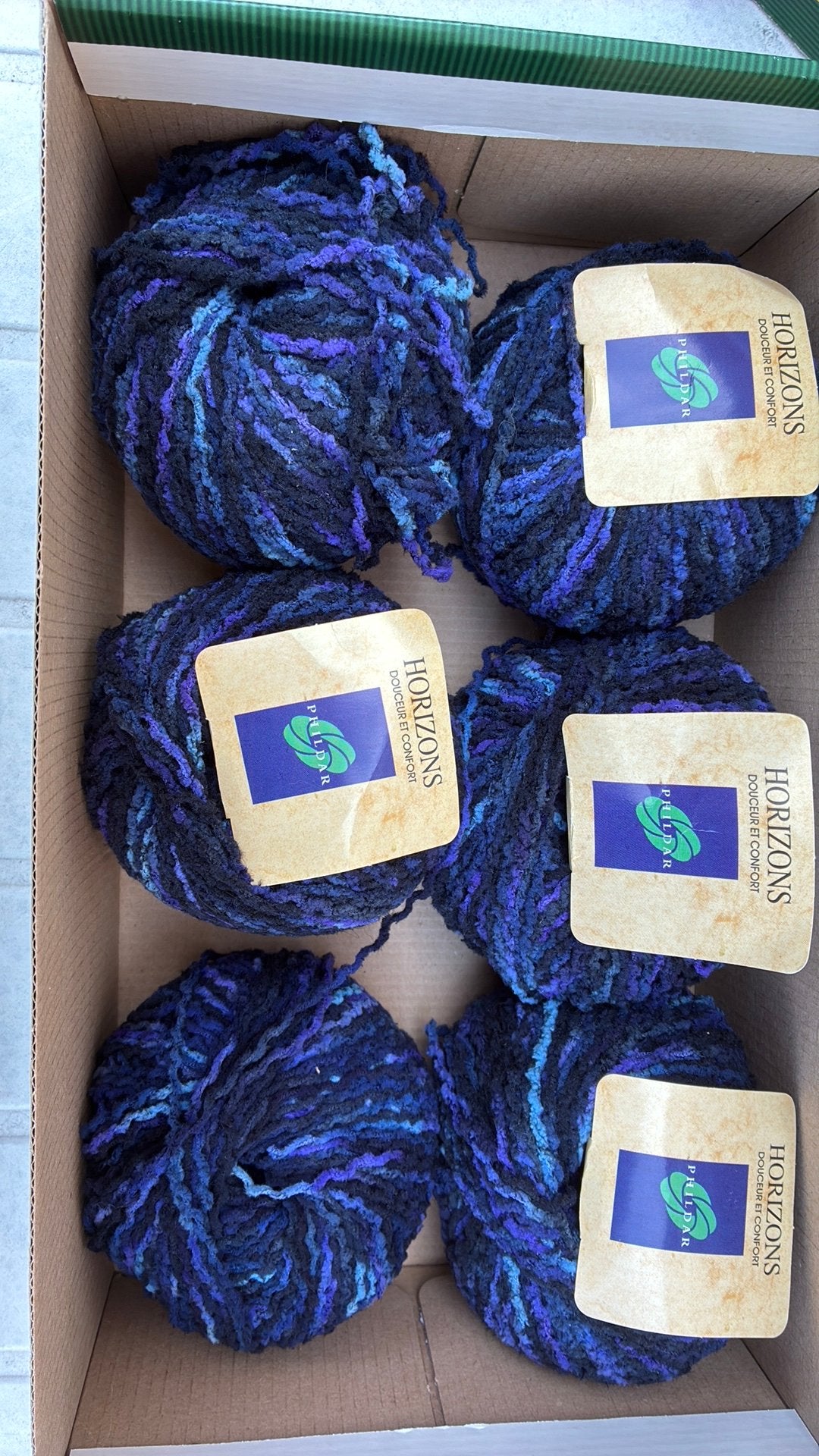 6bollen breigaren HORIZONS voor 6€, Hobby & Loisirs créatifs, Tricot & Crochet, Enlèvement, Neuf