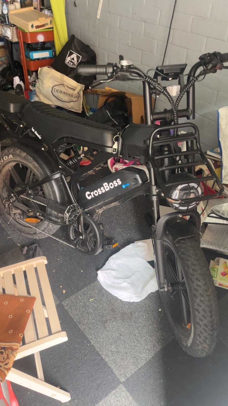 Fatbike v8, Ophalen, Zo goed als nieuw