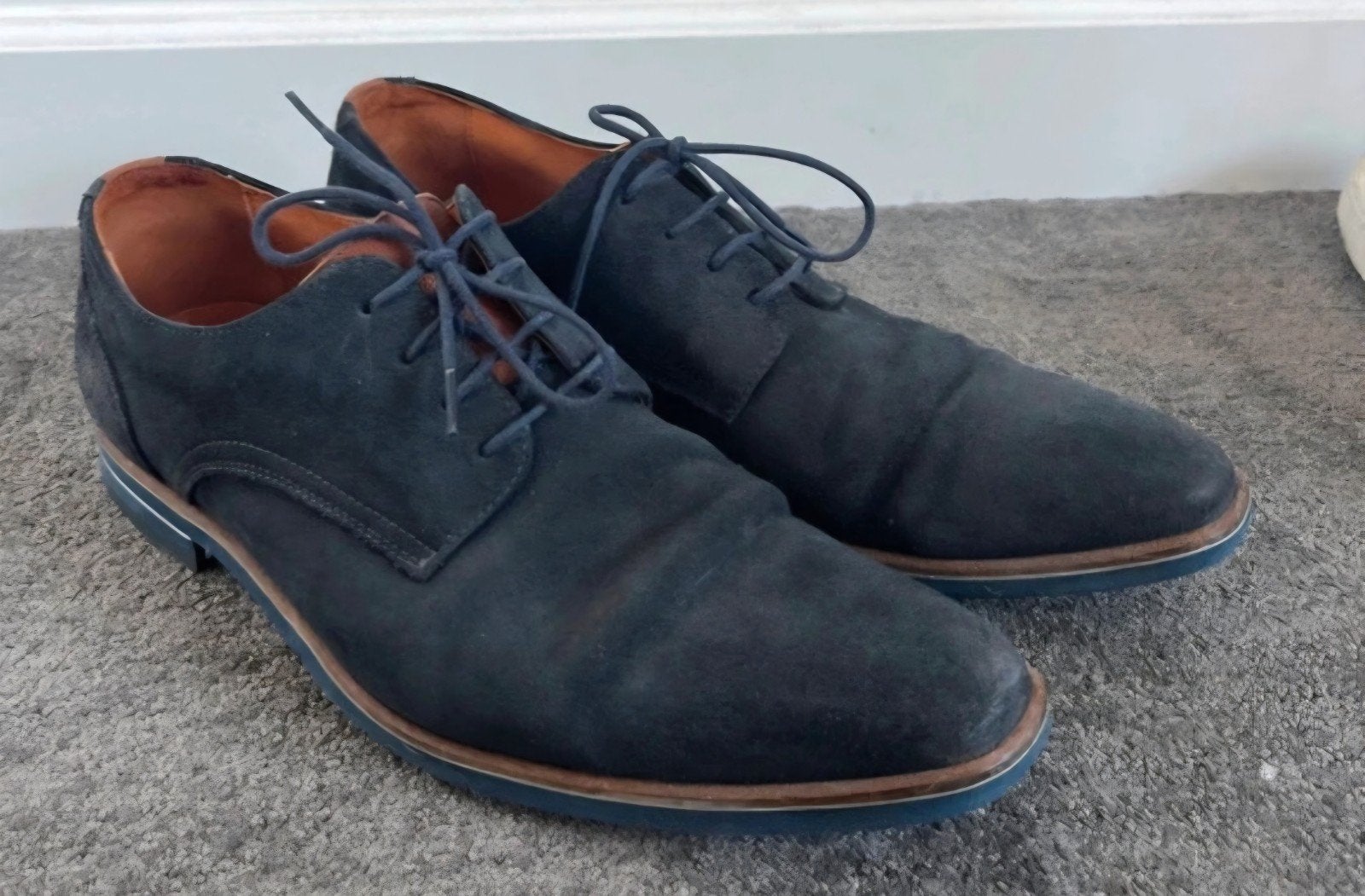 Nette merk herenschoenen Van Lier mt41, Ophalen of Verzenden