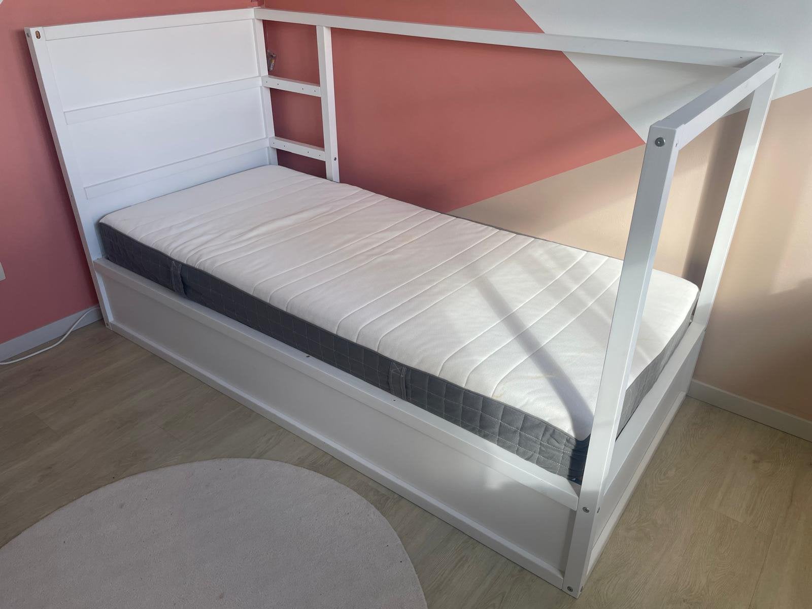 Ikea Kura hoogslaper (keerbaar), Kinderen en Baby's, Ophalen, 85 tot 100 cm, Gebruikt, Hoogslaper of Stapelbed
