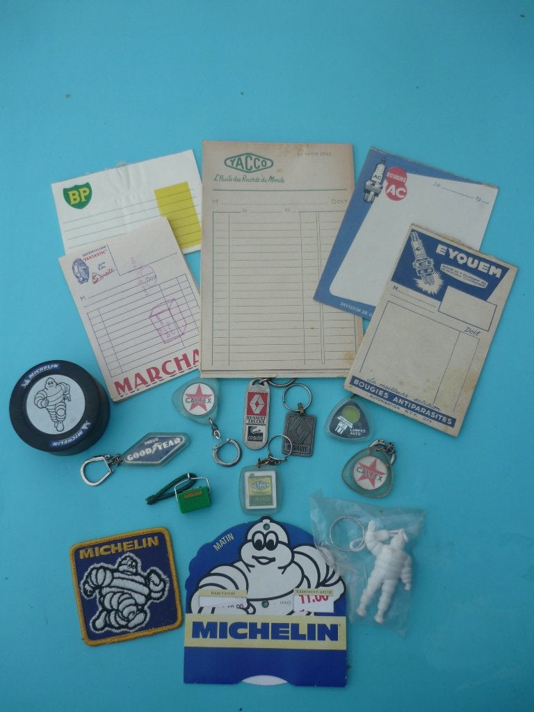 Verschillende kleine voorwerpen met als thema „Garage”, Verzamelen, Merken en Reclamevoorwerpen, Ophalen of Verzenden