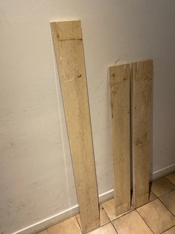 Vensterbanken in natuursteen (3), Doe-het-zelf en Bouw, Ophalen, 100 tot 150 cm, Hardsteen, Vensterbanken