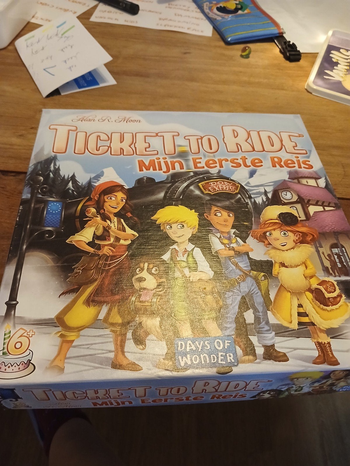 ticket to ride mijn eerste reis, Ophalen, Zo goed als nieuw