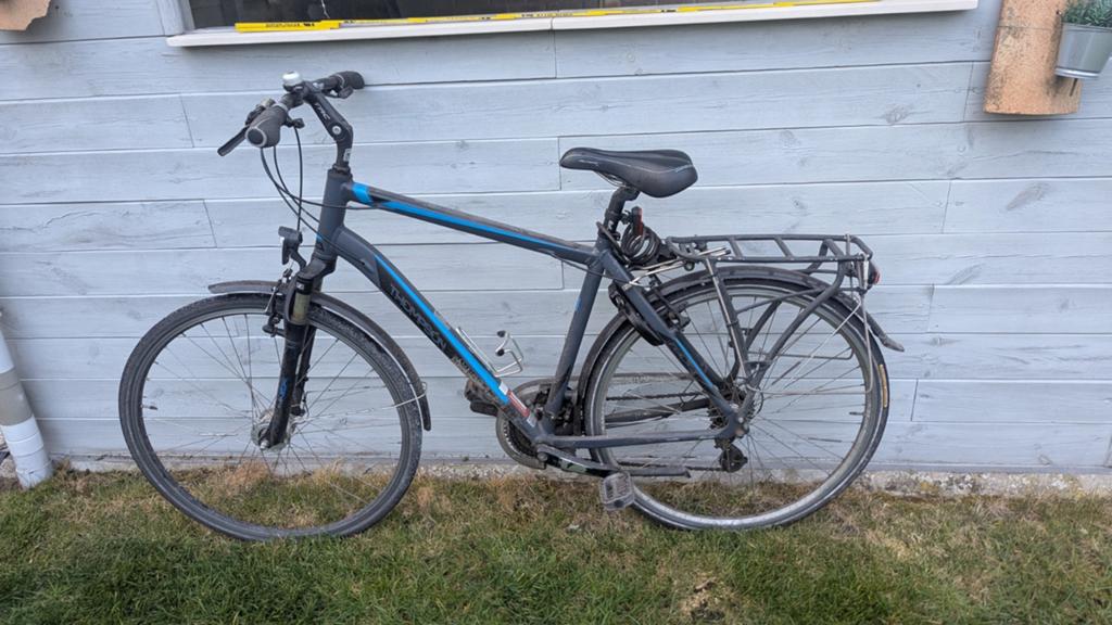 Thompson stadsfiets goede staat, Fietsen en Brommers, Ophalen, Vering
