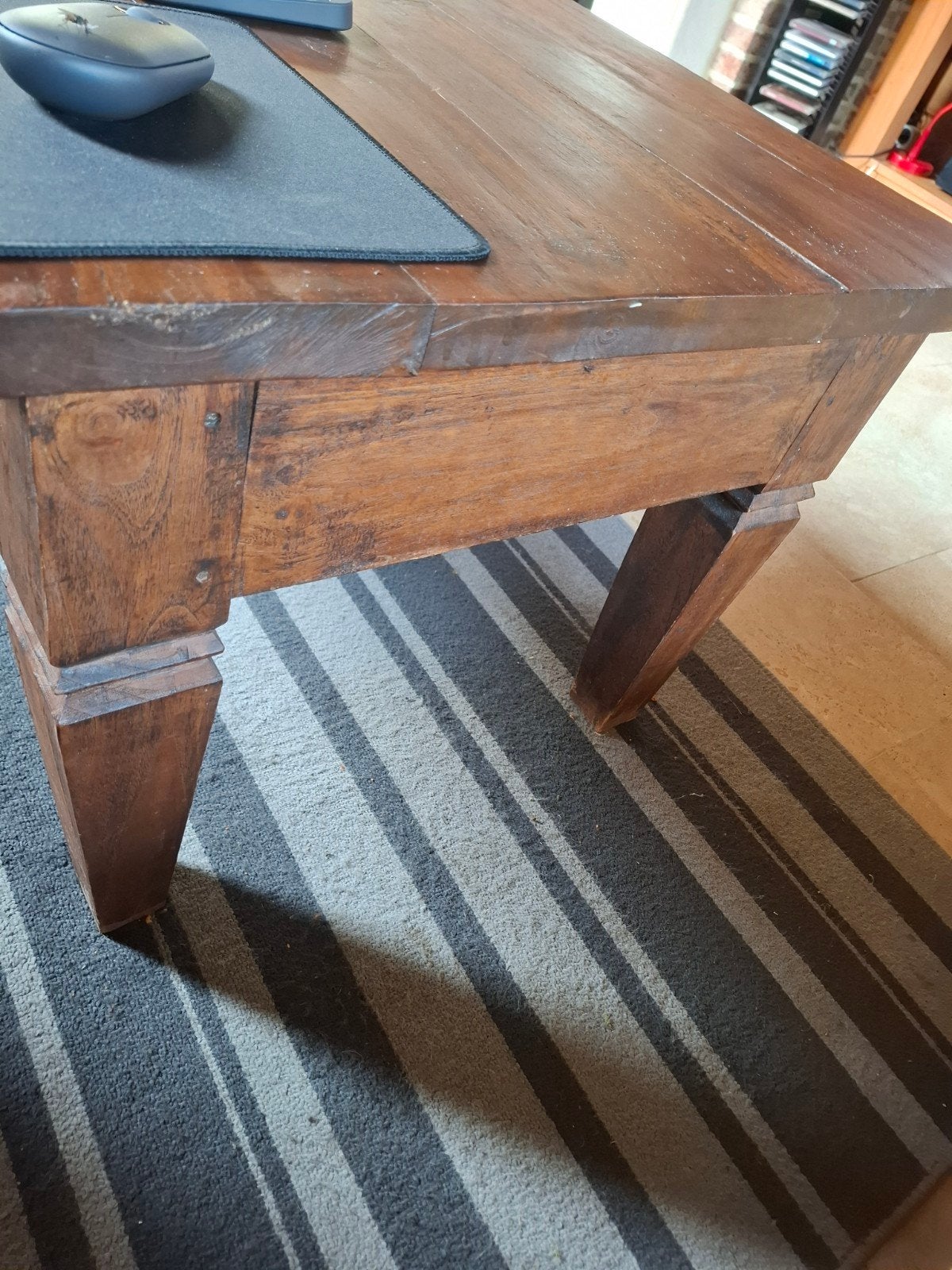 Antiek Indonesische salontafel., Antiek en Kunst, Ophalen