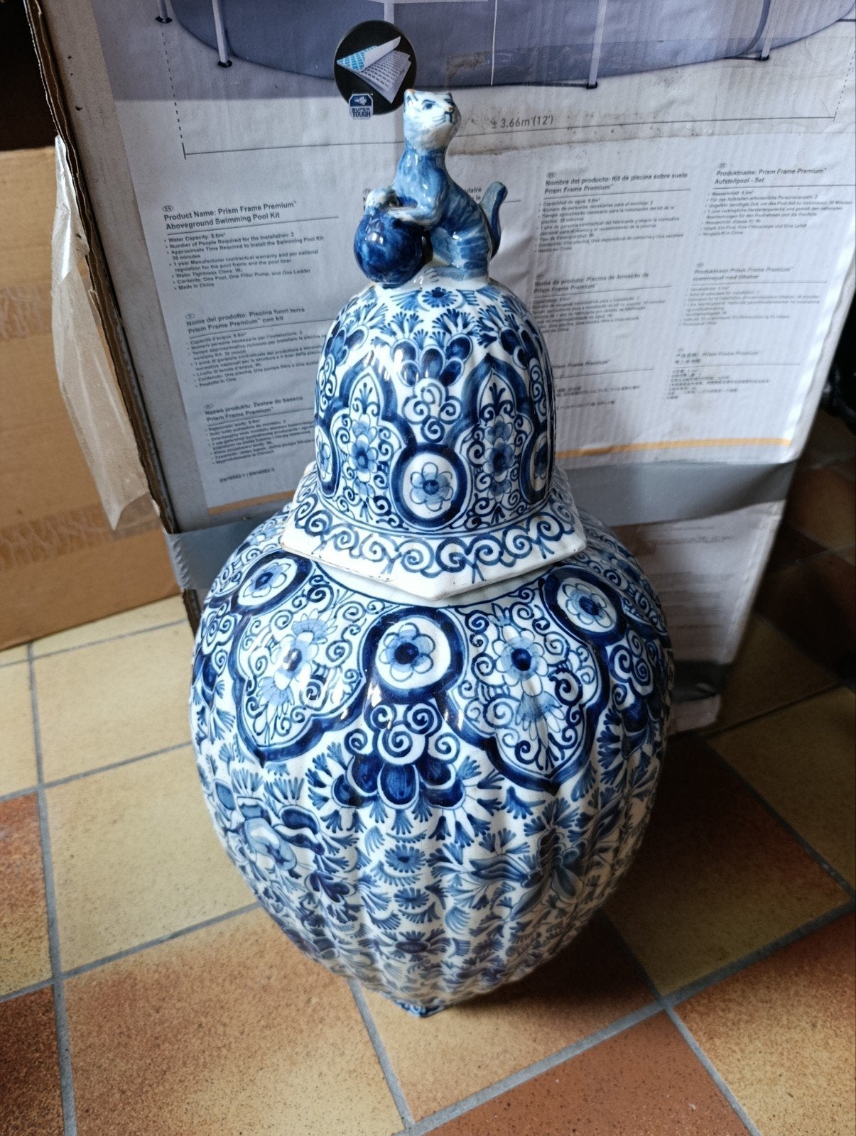 Oude vaas, Antiek en Kunst, Ophalen