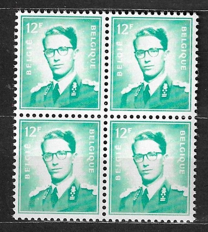 Belgique OPC 1371 S.M. le Roi Baudouin **, Neuf, Enlèvement ou Envoi, Non oblitéré, Chefs d'Etat