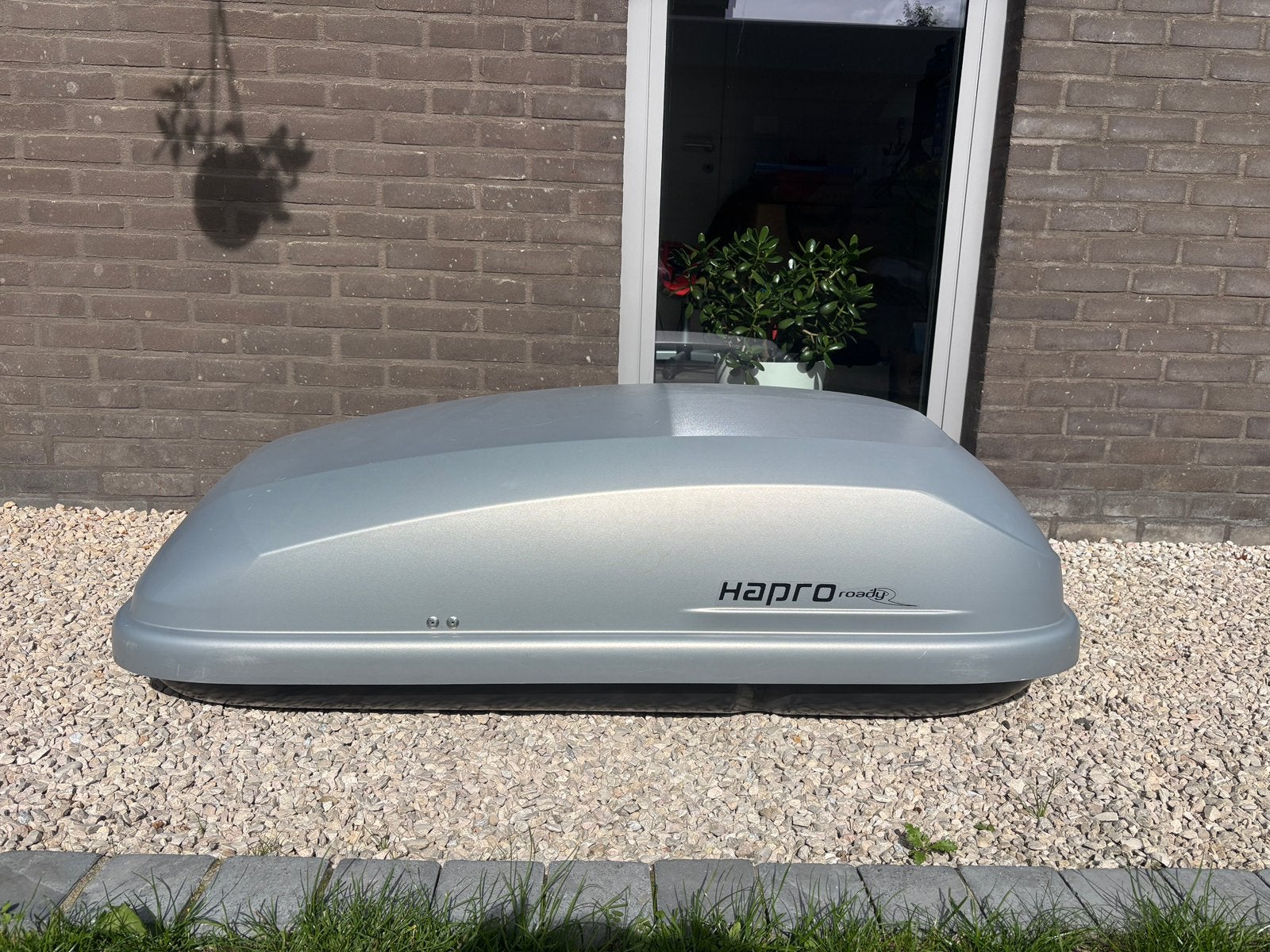 Dakkoffer Hapro roady 350, Auto diversen, Ophalen, Zo goed als nieuw