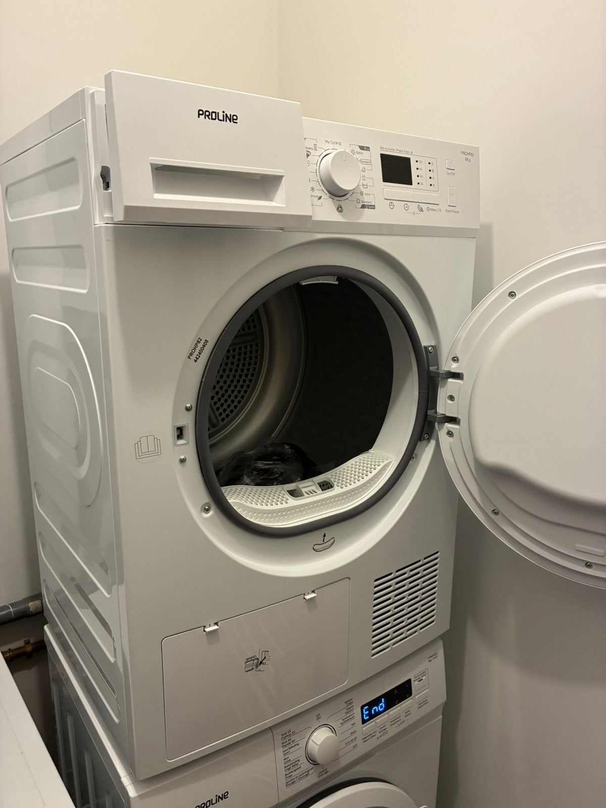SÈCHE-LINGE PROLINE 8 kg Condensation avec pompe à chaleur, Electroménager, Sèche-linge, Enlèvement, Utilisé