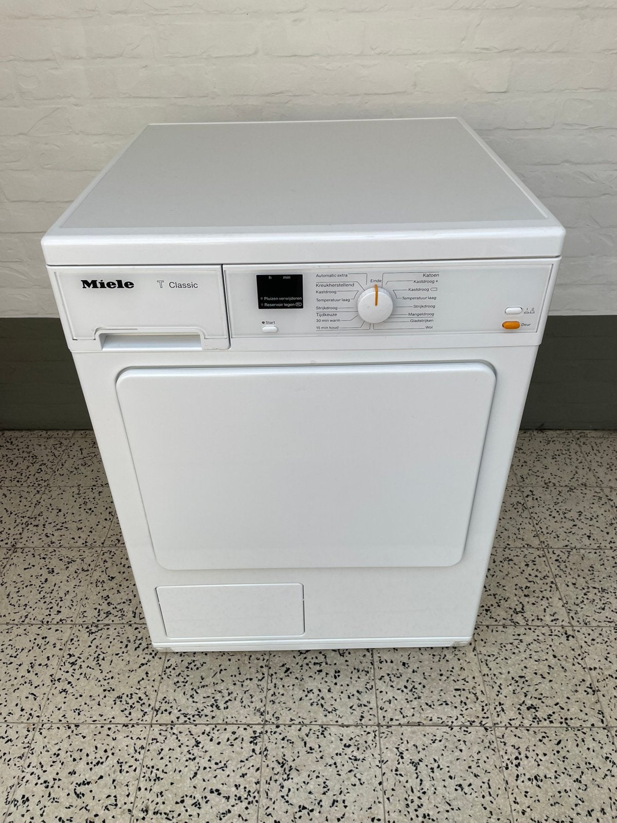 Miele droogkast condens T Classic, Ophalen, Anti-kreukfase, 8 tot 10 kg, Zo goed als nieuw