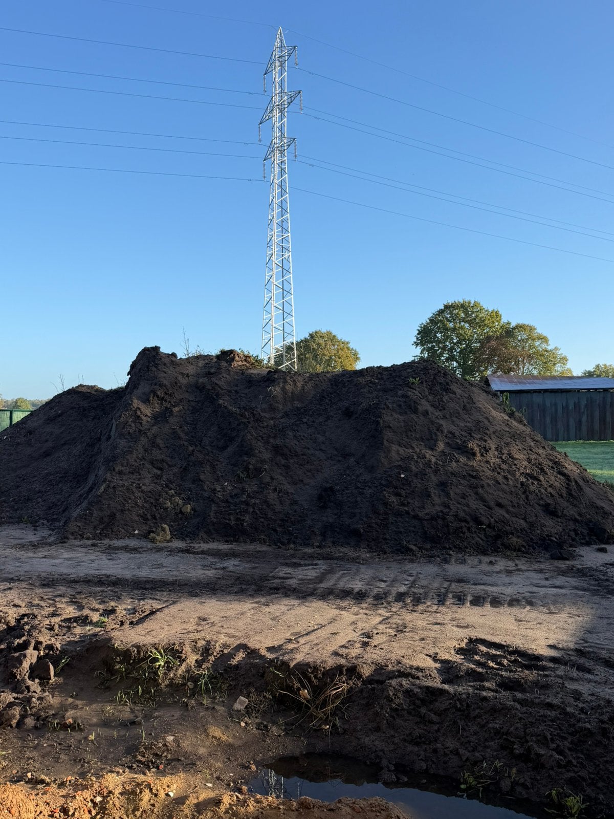 Zwarte grond, Ophalen
