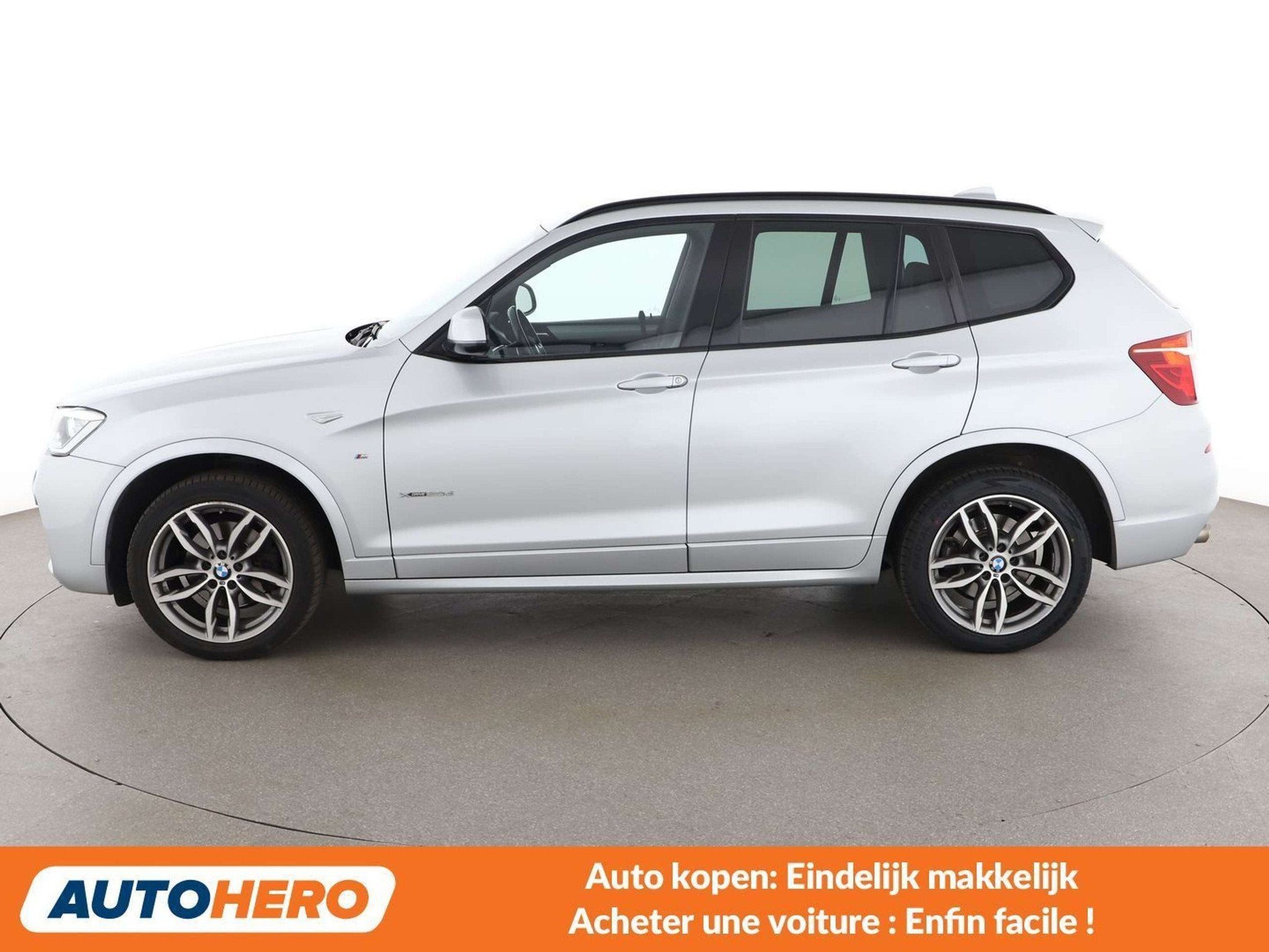 BMW X3 xDrive 20d Sport (bj 2017, automaat), Auto's, Zwart, Leder, SUV of Terreinwagen, Te koop