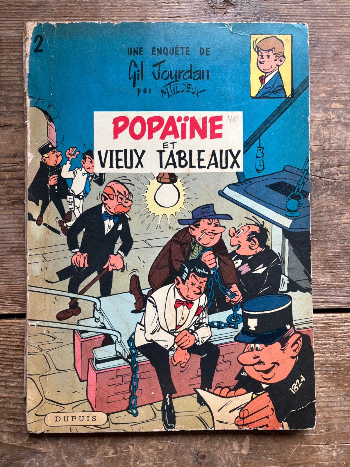 GIL JOURDAN - POPAINE en Edition Originale M Tilleux, Livres, BD, Une BD, Enlèvement ou Envoi, Utilisé