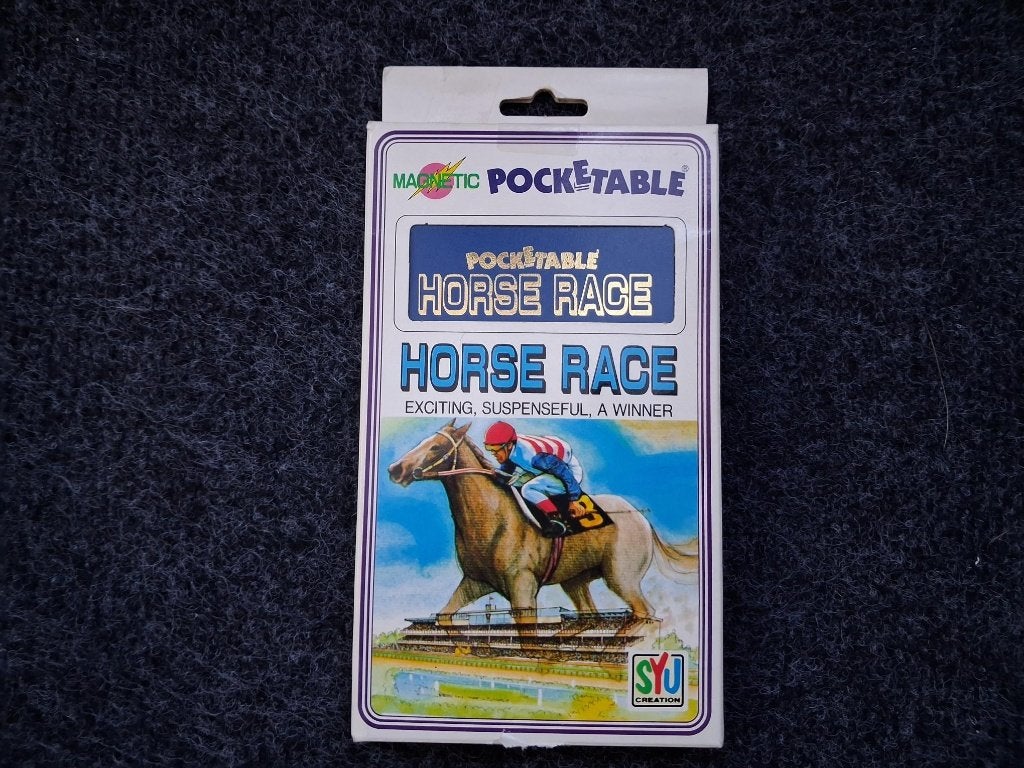 Pocketable Horse Race game, Ophalen of Verzenden, Zo goed als nieuw, SYU Creation, Reisspel