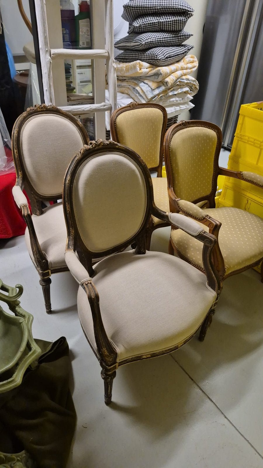 Magnifique fauteuil de style Louis XVI, Enlèvement, Comme neuf