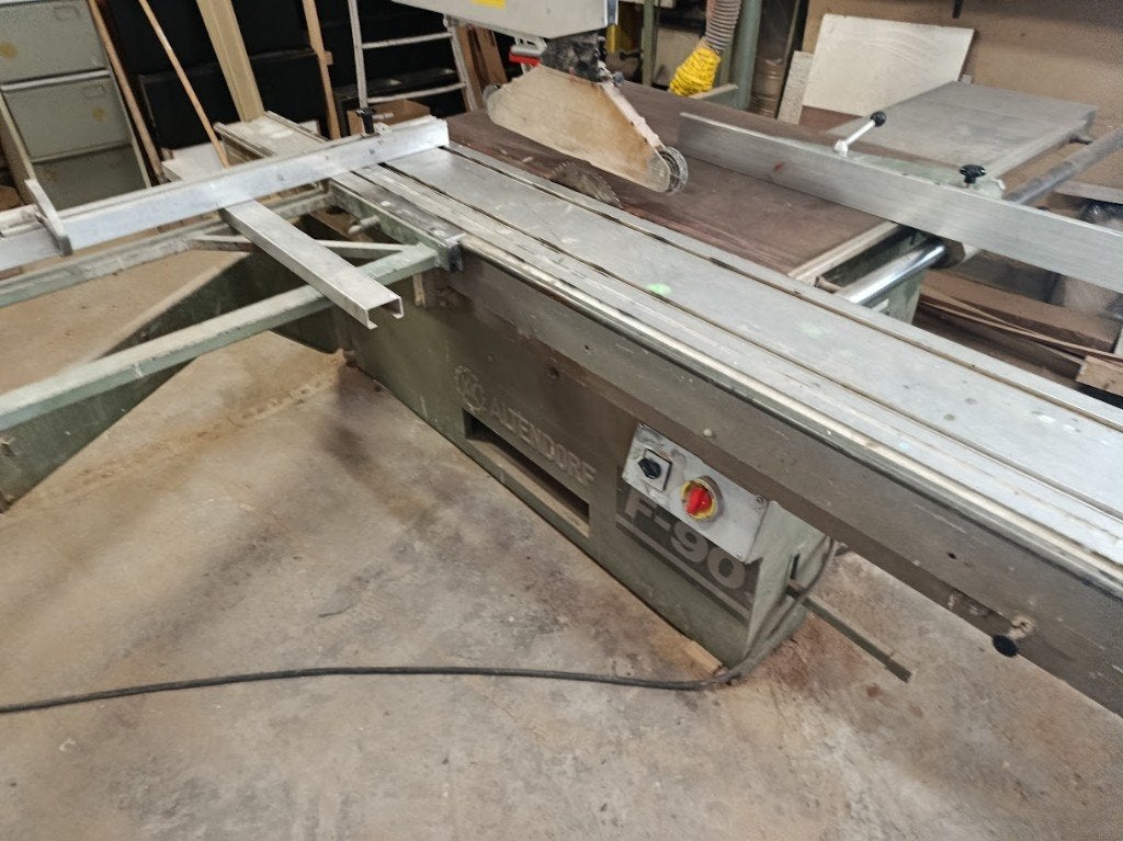 Paneelzaag Altendorf F-90 3x230V, Bricolage & Construction, Outillage | Scies mécaniques, 1200 watts ou plus, 70 mm ou plus, Enlèvement