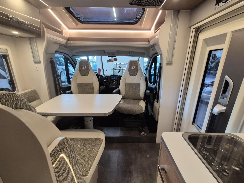 Dethleffs Trend T 6557 DBM, Citroën, Caravanes & Camping, Jusqu'à 4, 6 à 7 mètres, Boîte manuelle, Caméra de recul