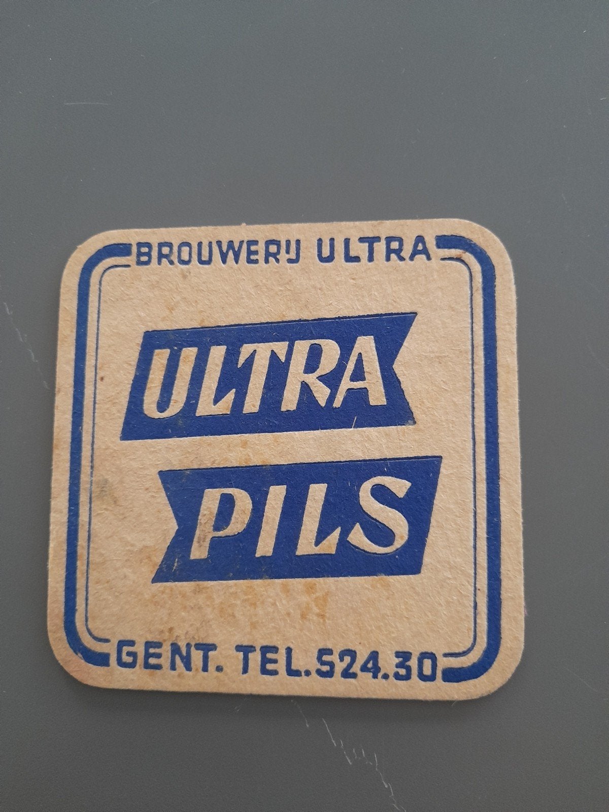 Bierviltje brouwerij ultra gent, Verzamelen, Ophalen of Verzenden