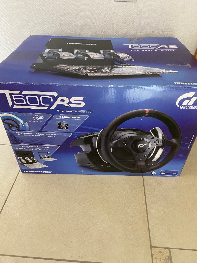 Thrustmaster, Consoles de jeu & Jeux vidéo, Consoles de jeu | Sony Consoles | Accessoires, Enlèvement, Utilisé, Volant ou Pédales