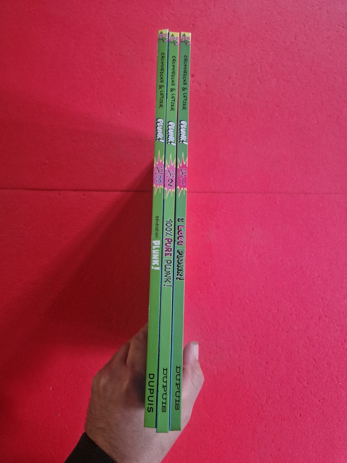 lot de 3 bd plunk 1 à 3,EO (intégrale de la série), Livres, Enlèvement ou Envoi