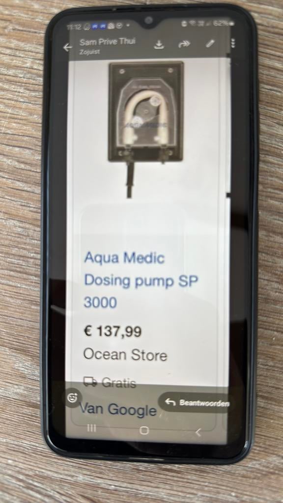 Doseerpomp aqua medic, Ophalen, Zo goed als nieuw