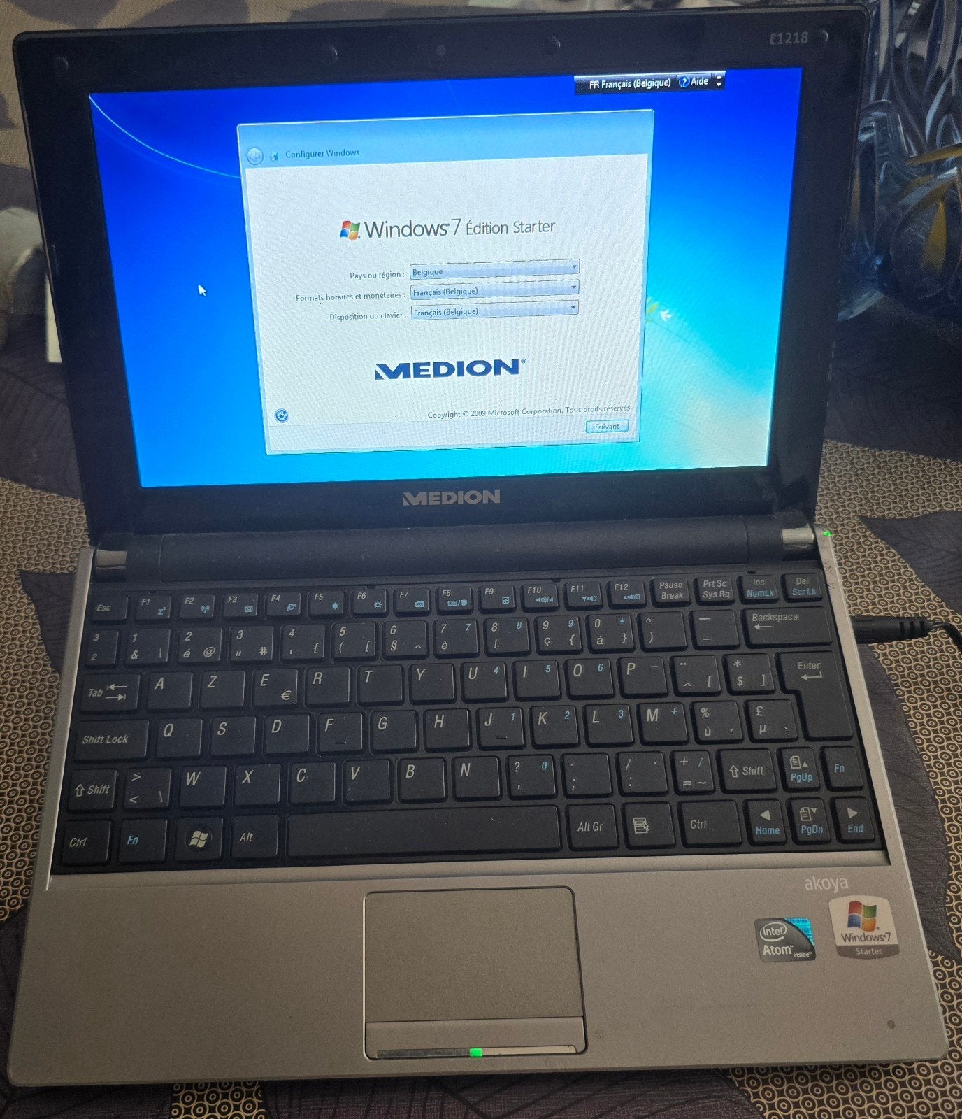 PC portable, Médion Akoya Windows 7 prêt pour nouvelle utili, Informatique & Logiciels, Enlèvement