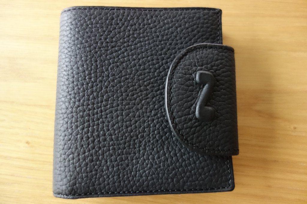 Portefeuille noir "NATHAN-BAUME", Handtassen en Accessoires, Verzenden, Zo goed als nieuw, Zwart, Leder