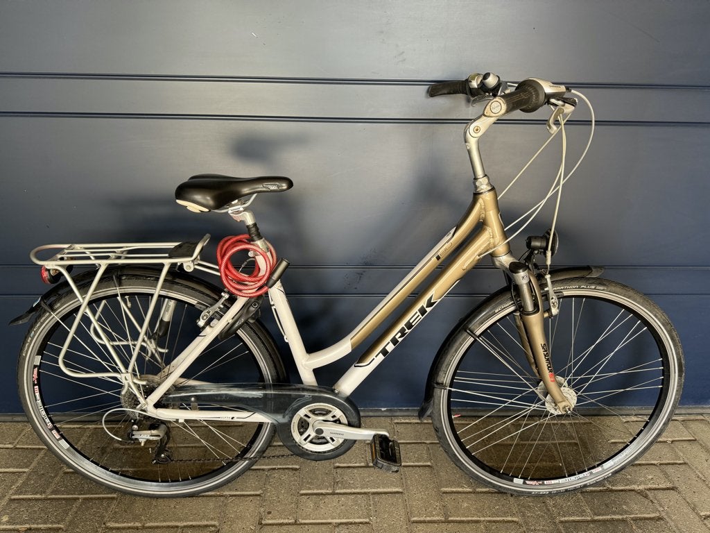 Trek damesfiets | maat 50 | in nette en goede staat, Fietsen en Brommers, Gebruikt, Velgrem, Versnellingen, 50 tot 53 cm