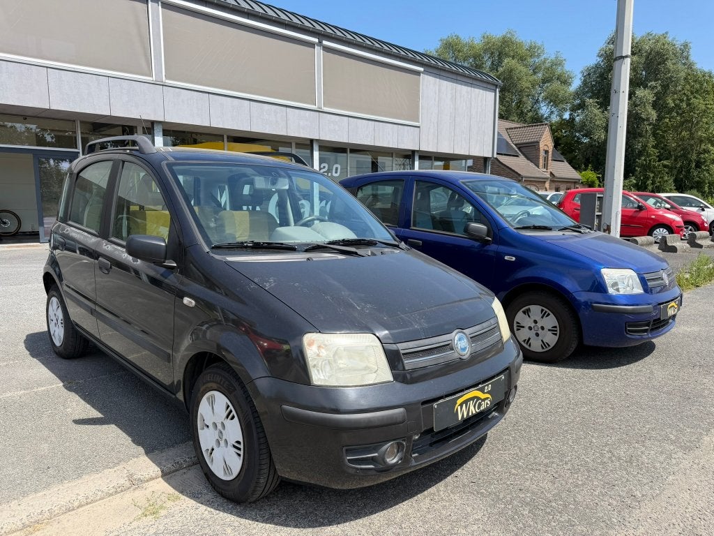 2 Fiat Panda s op stock in benzine, Autos, 1242 cm³, Achat, Boîte manuelle, Rétroviseurs électriques