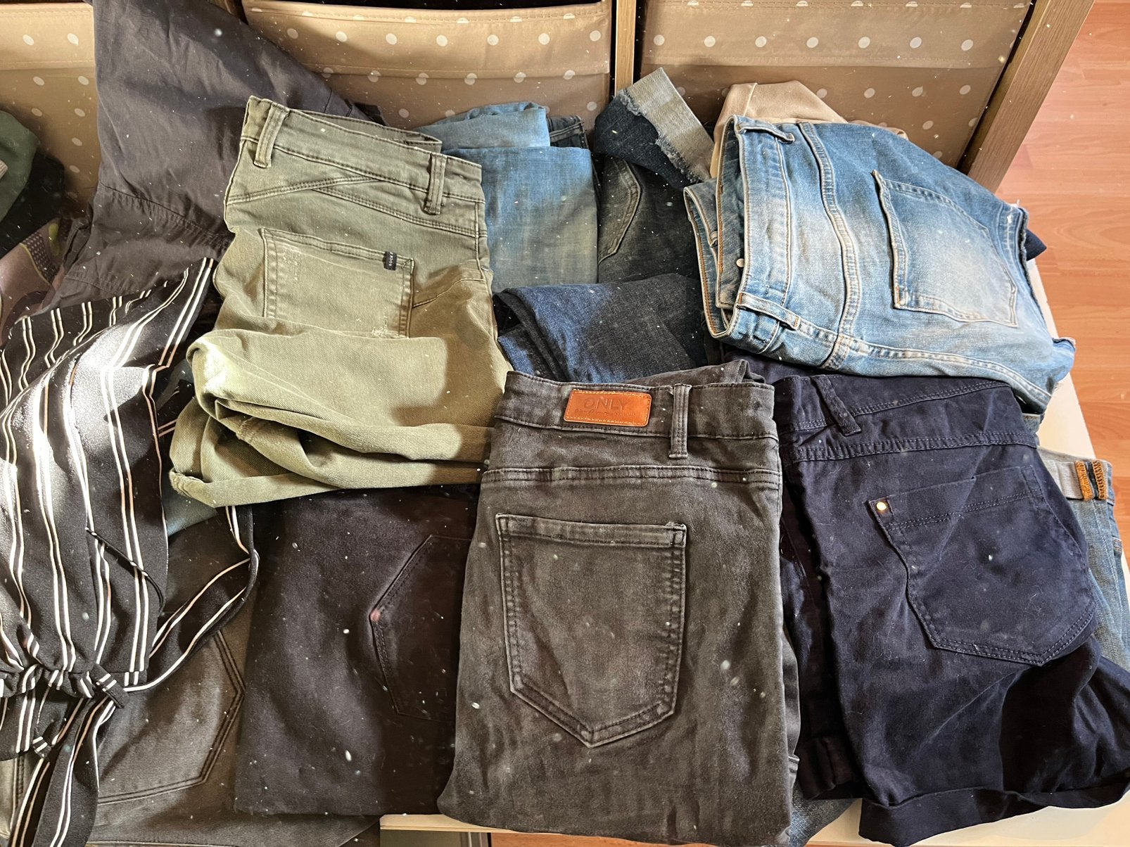 82 stuks kleding, Ophalen, Gedragen