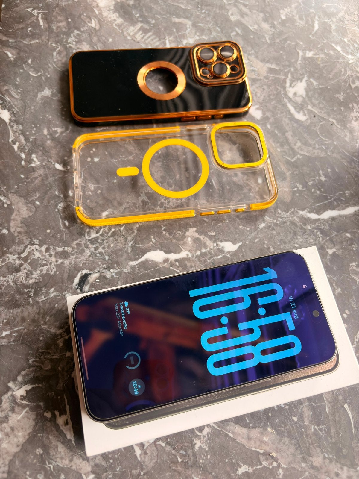 Iphone 15Pro Max, Télécoms, Téléphonie mobile | Apple iPhone, 256 GB, Gris, IPhone 15 Pro Max, Comme neuf
