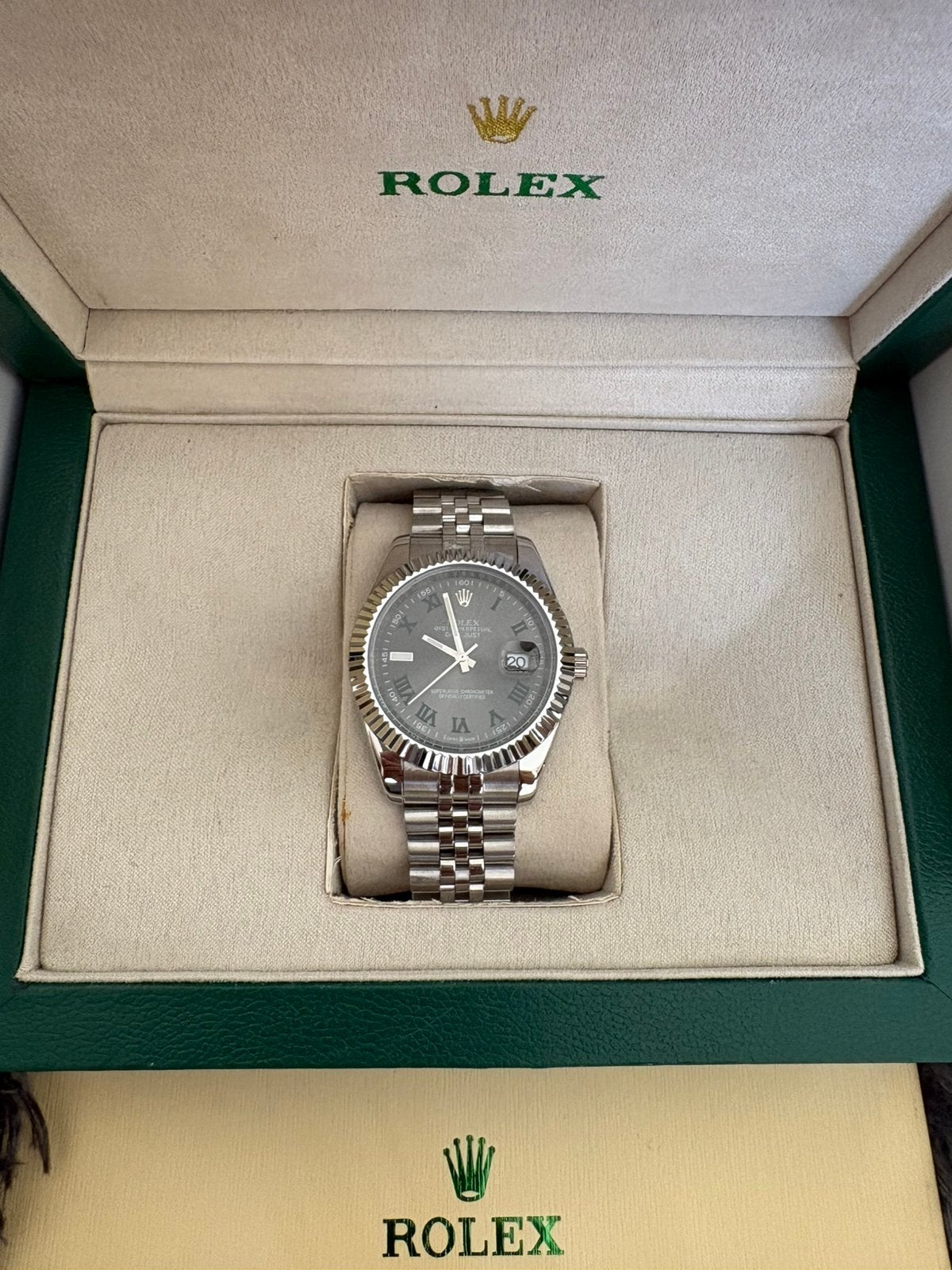 Rolex Datejust 41mm, Verzenden, Zo goed als nieuw, Staal, Rolex