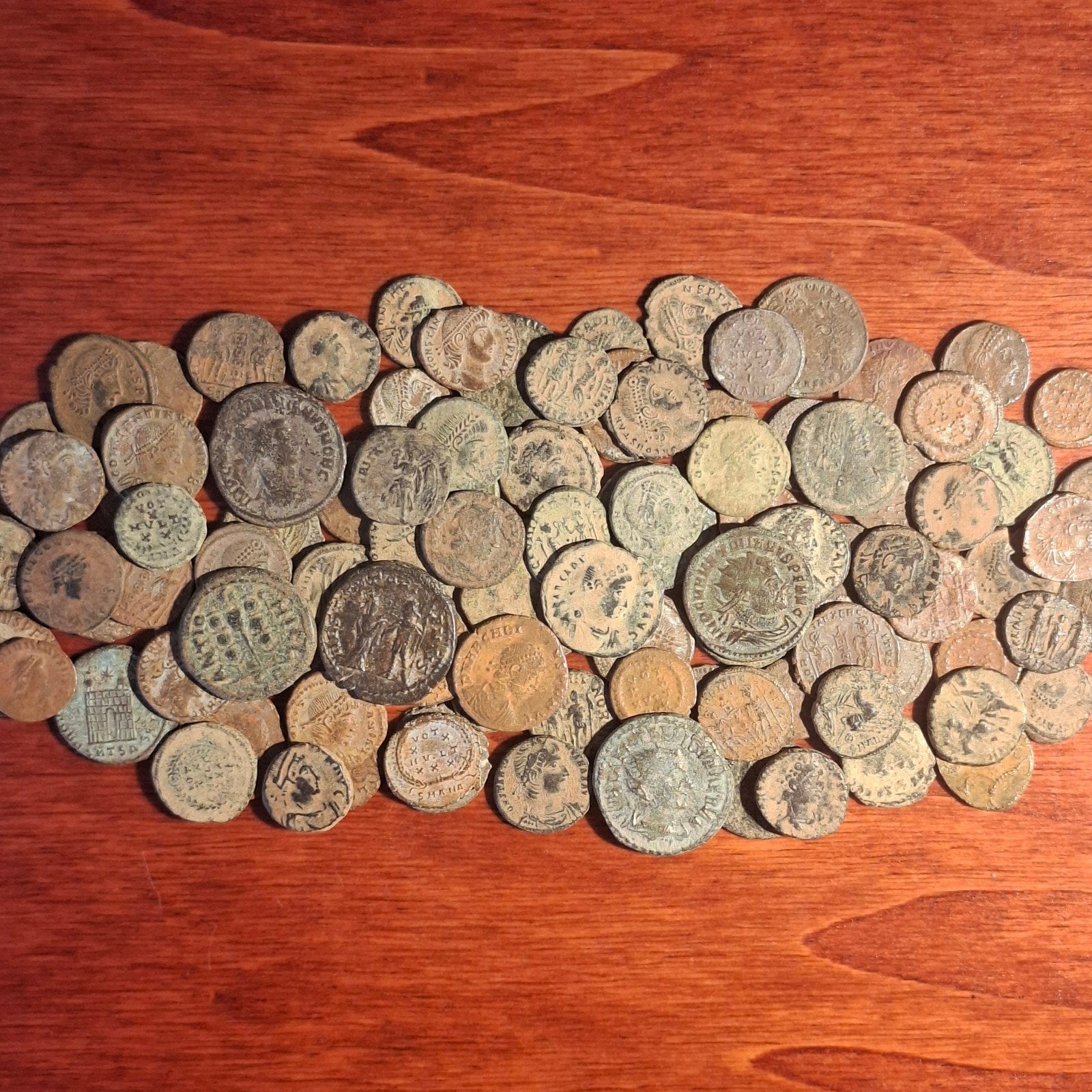 Lot de 100 pièces romaines, Timbres & Monnaies, Monnaies | Europe | Monnaies non-euro, Enlèvement ou Envoi, Autres pays, Série