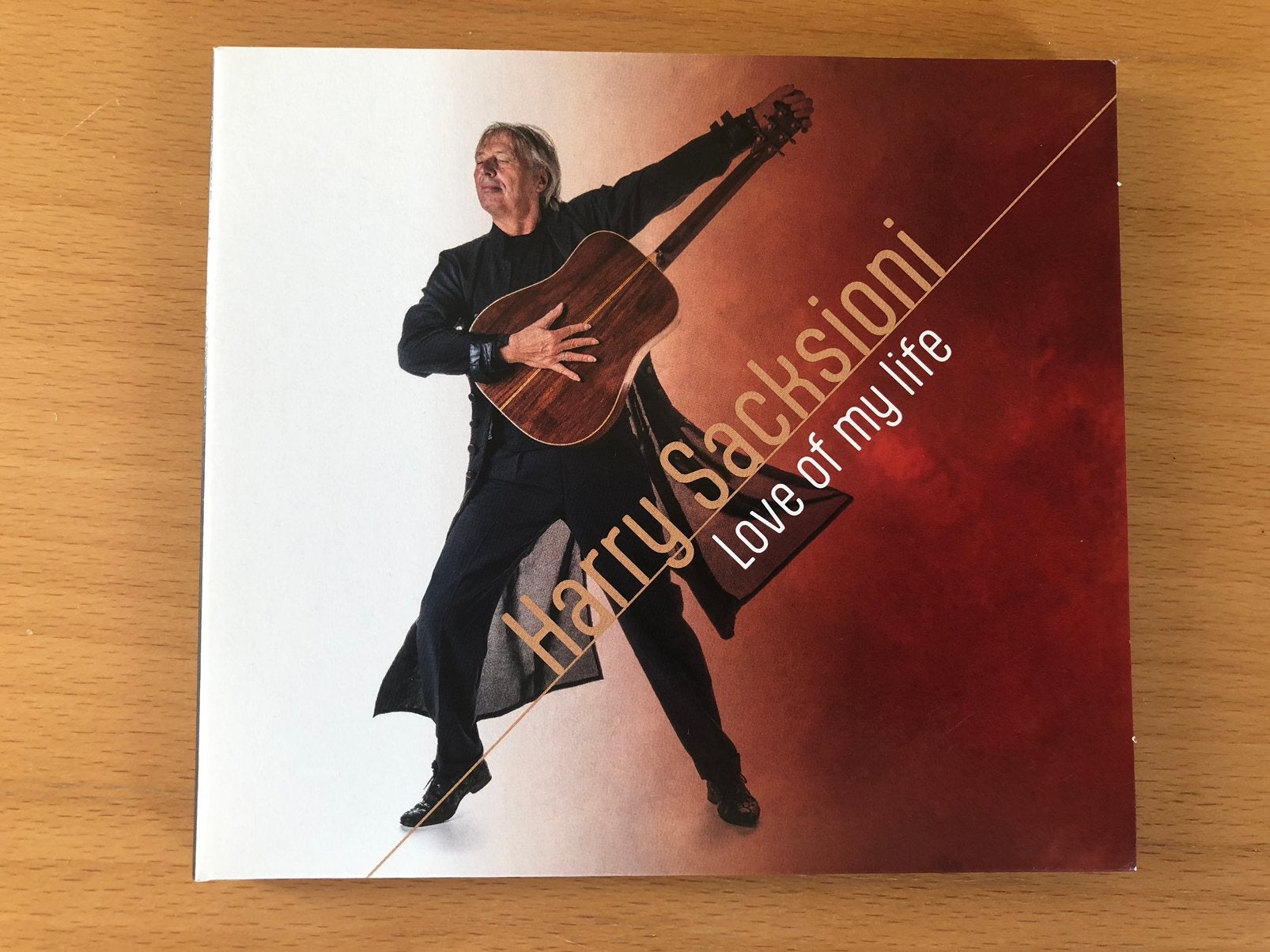 Harry Sacksioni cd “Love of my Life” , gesigneerd., Cd's en Dvd's, Ophalen of Verzenden, Zo goed als nieuw, Gesigneerd