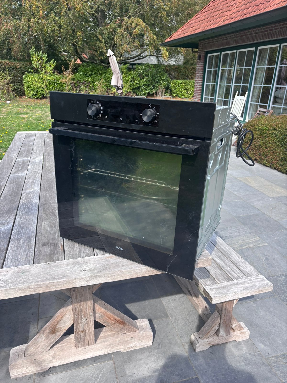 ETNA OM316MZ - Inbouwoven - Pizza oven (tot 300C) - Turbo, Electroménager, Enlèvement, Comme neuf, Etna, Four