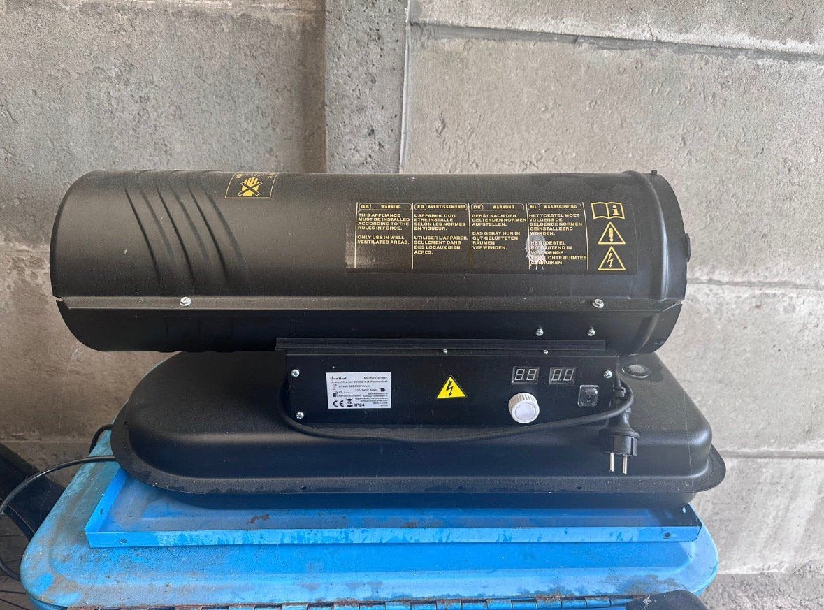 Hetelucht Kanon 20.000W, Ophalen, Zo goed als nieuw