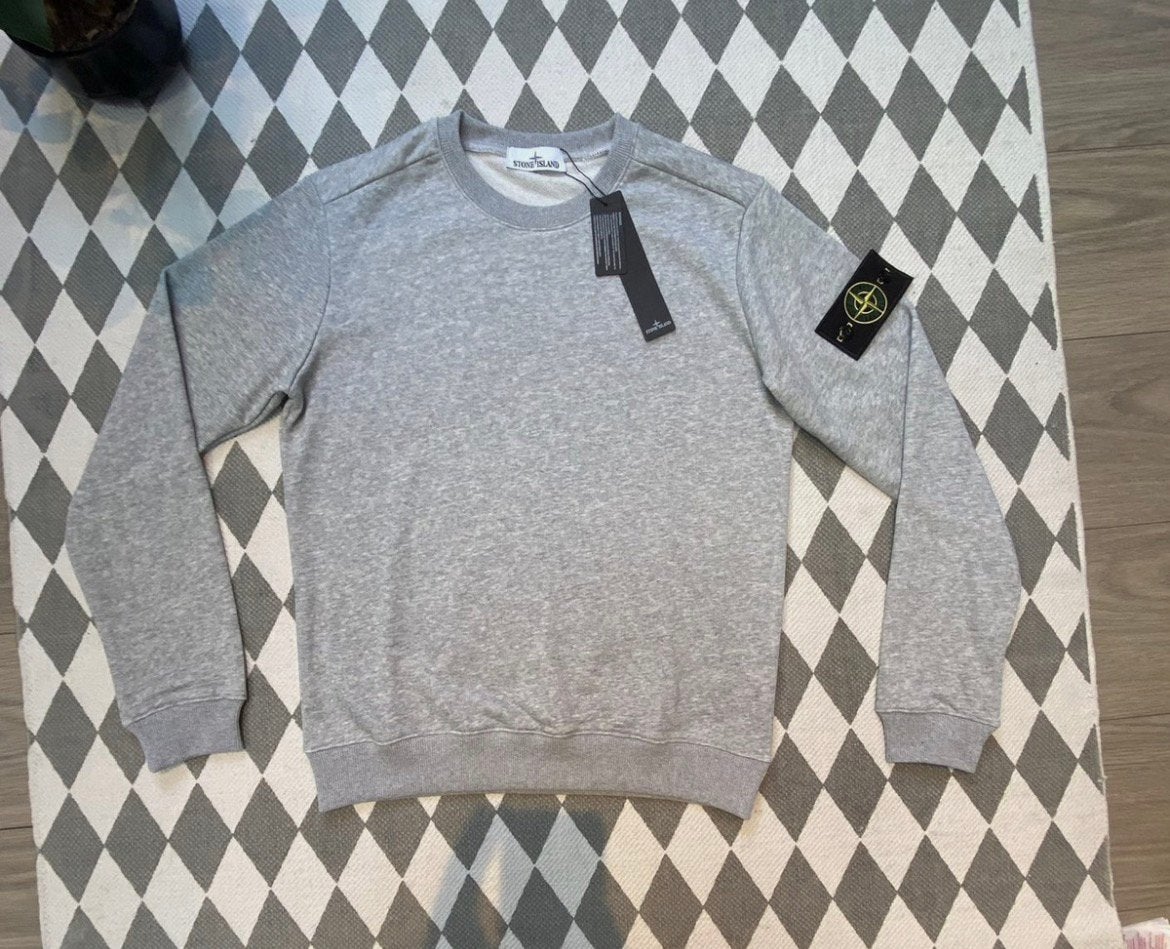 Stone island trui (grijs), Enlèvement ou Envoi, Neuf, Taille 48/50 (M), Gris