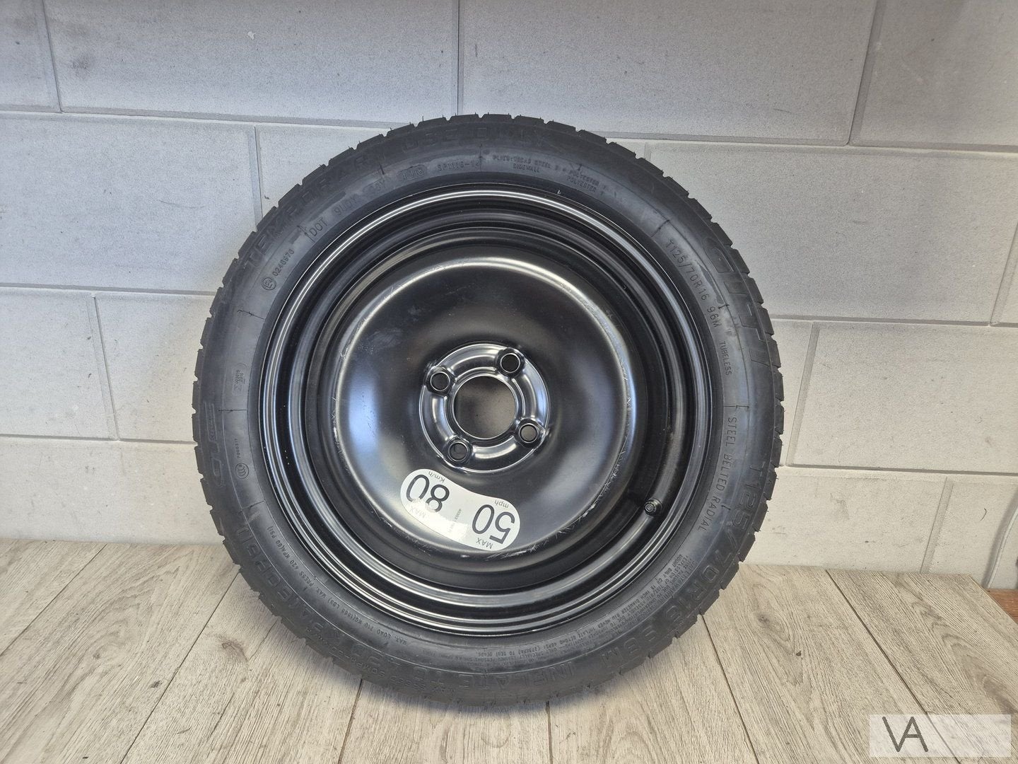 Thuiskomer reservewiel voor Renault Captur / Clio / Zoe €100, Pneus et Jantes, Véhicule de tourisme, -, Utilisé