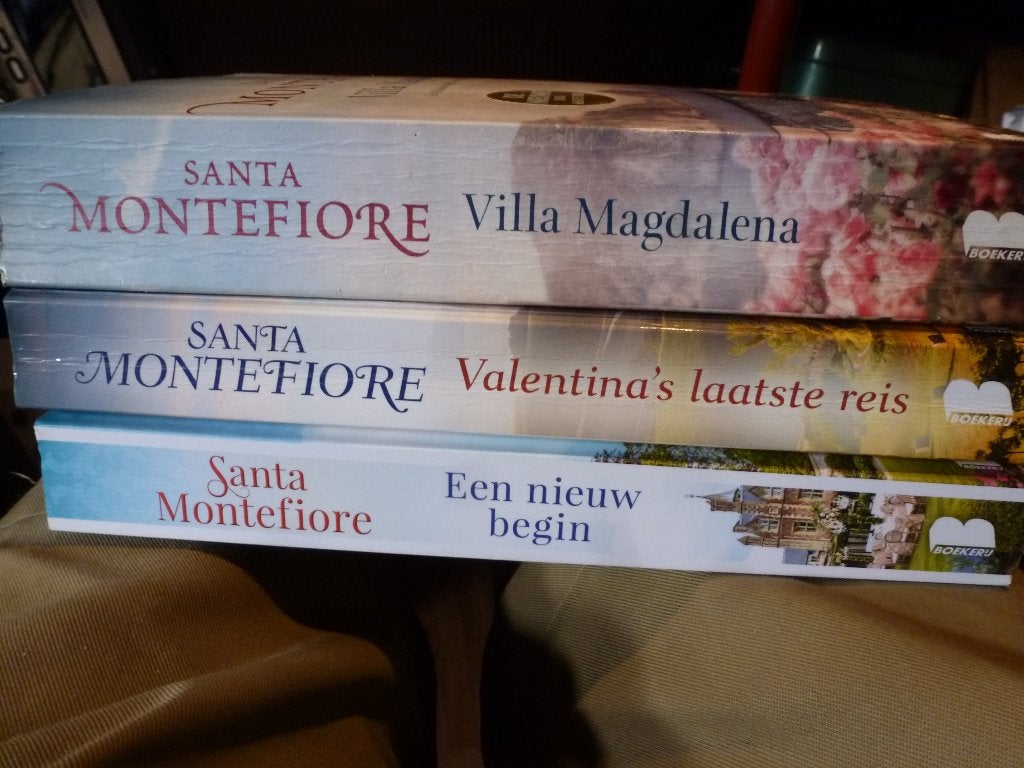 set van 3 boeken, paperback auteur santa montefiore, Boeken, Ophalen of Verzenden, Zo goed als nieuw, Santa Montefiore
