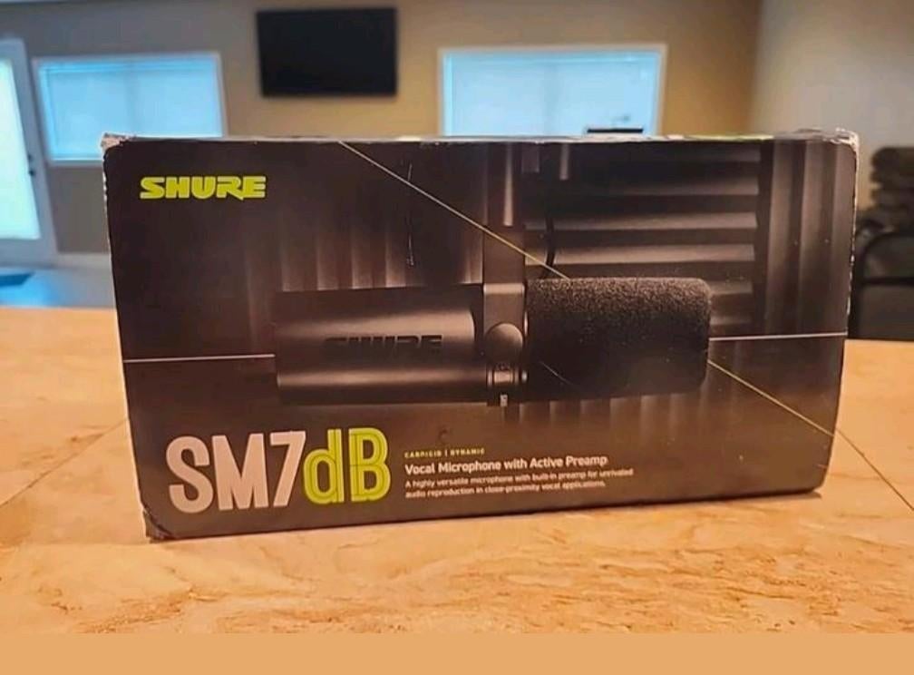SHURE SM7dB NIEUW IN DOOS!, Enlèvement ou Envoi