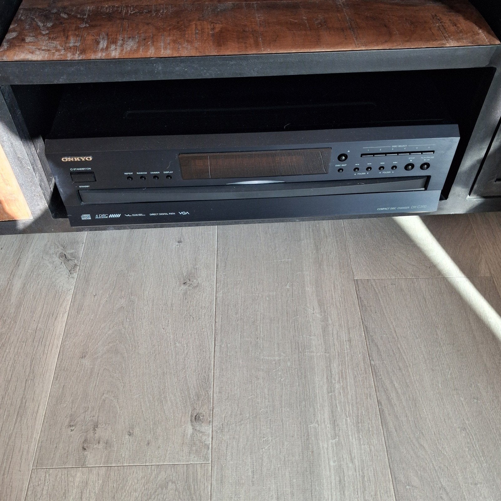 Onkyo DX C390 6 cd wisselaar, Audio, Tv en Foto, Ophalen, Zo goed als nieuw, Overige merken, Wisselaar