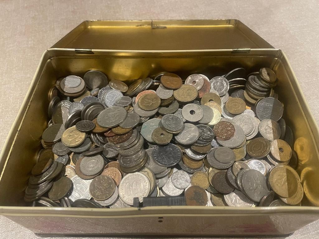 wereldmunten 7 kg, Postzegels en Munten, Ophalen of Verzenden, Munten