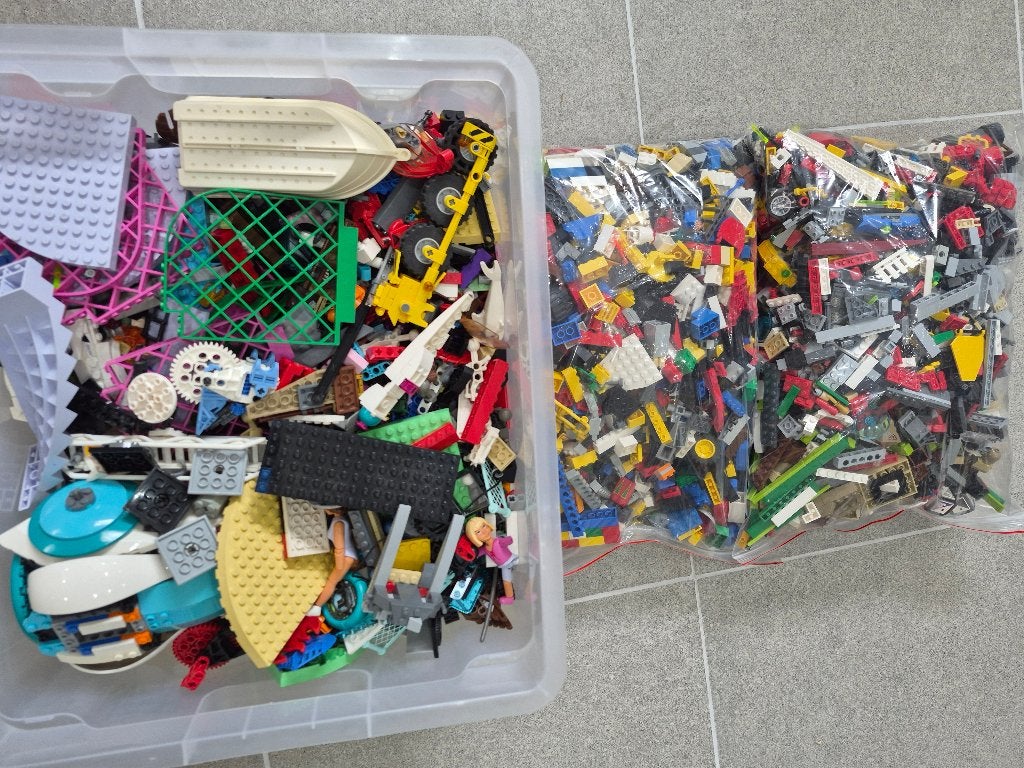 14 kg bulk Lego, Kinderen en Baby's, Speelgoed | Duplo en Lego, Ophalen, Lego, Zo goed als nieuw, Losse stenen